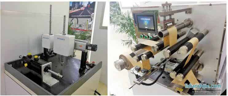 匯川技術(shù)推出的花鍵式Z軸模組、花鍵直驅(qū)伺服及方形卷繞機(jī)展臺