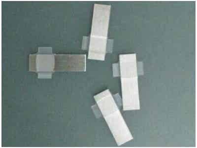 保誠電子 電池配件 導圓角四面銅鍍鎳直角極耳