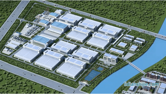 當升金壇高鎳正極材料智慧工廠鳥瞰