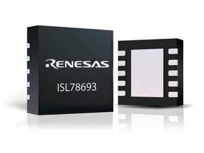 瑞薩電子 汽車BMS ISL78693 單芯 LiFePO4 電池充電器