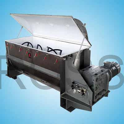 南通羅斯 臥式螺帶混合機 電池粉體專用設(shè)備