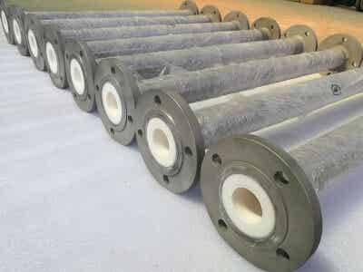 超耐新材 NP-0型整體式耐磨陶瓷內(nèi)襯管道圖3