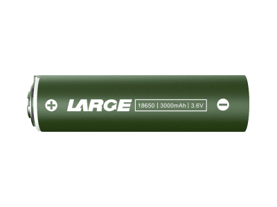 鉅大鋰電 3.6V 2600mAh 18650 手電筒低溫三元鋰電池圖2
