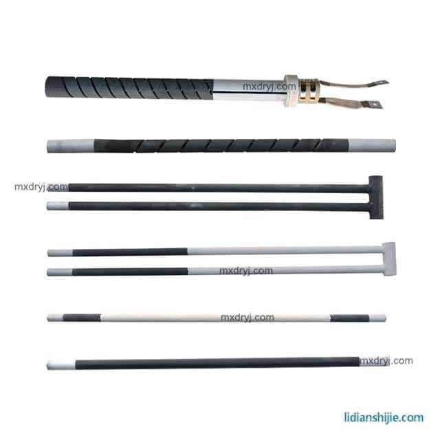 銘鑫電熱材料 鋰電負極材料用硅碳棒 生產磁性材料用硅碳棒