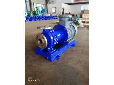 安徽南方化工泵業(yè)無泄漏不銹鋼磁力泵特點NMQ