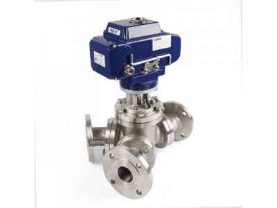 弗雷西 Y型三通球閥 電動球閥圖1