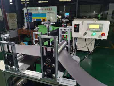 鳳鳴亮超級電容器電極涂層非接觸激光在線測厚儀