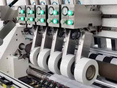 大華工控 有軸收卷隔膜分切機