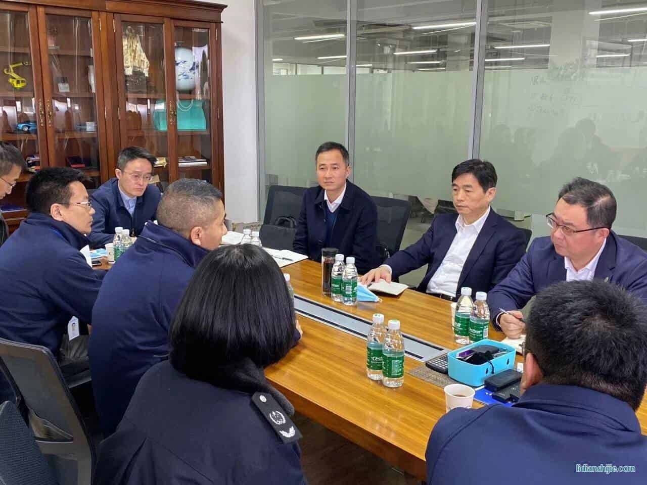 昆山市委常委管鳳良一行蒞臨科瑞恩走訪調研