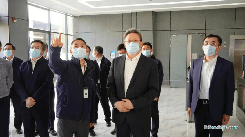 南通市市委副書記、市長吳新明一行蒞臨南通科瑞恩調研
