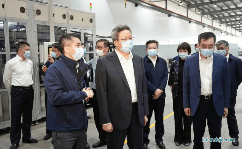 南通市市委副書記、市長吳新明一行蒞臨南通科瑞恩調研