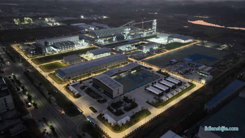 天齊鋰業(yè)安居基地廠區(qū)實(shí)景圖。四川省經(jīng)信廳供圖